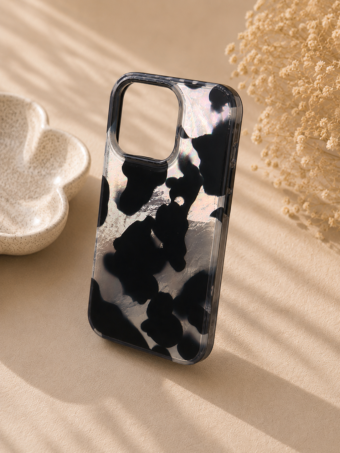Chic Cow Print Phone Case