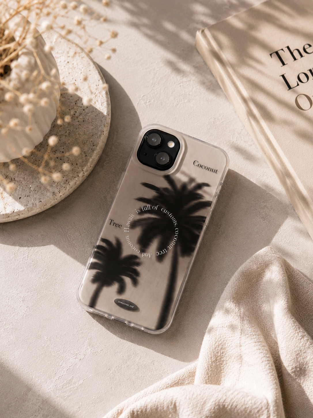 Blurred Palm Tree Serenity Case