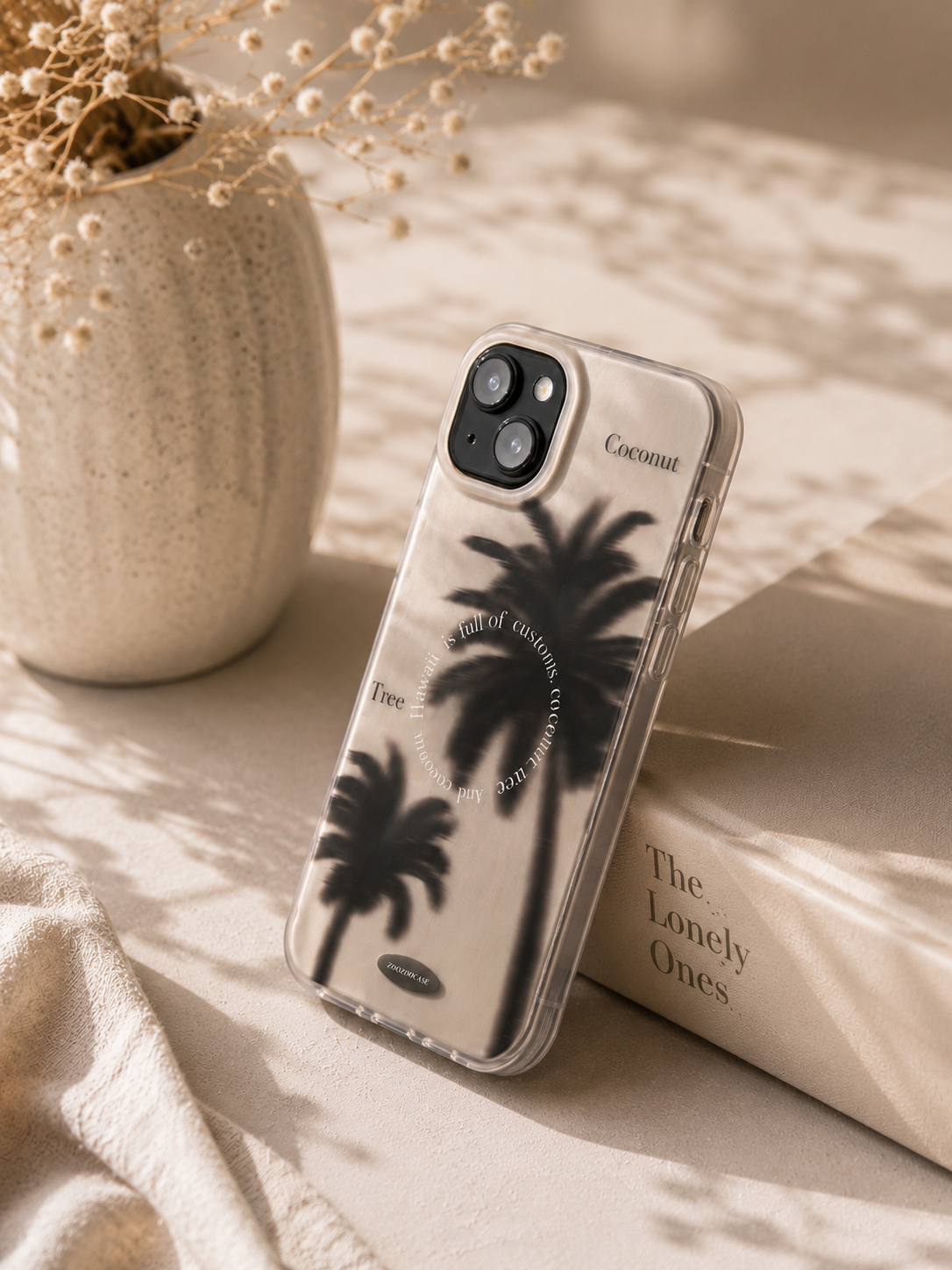 Blurred Palm Tree Serenity Case