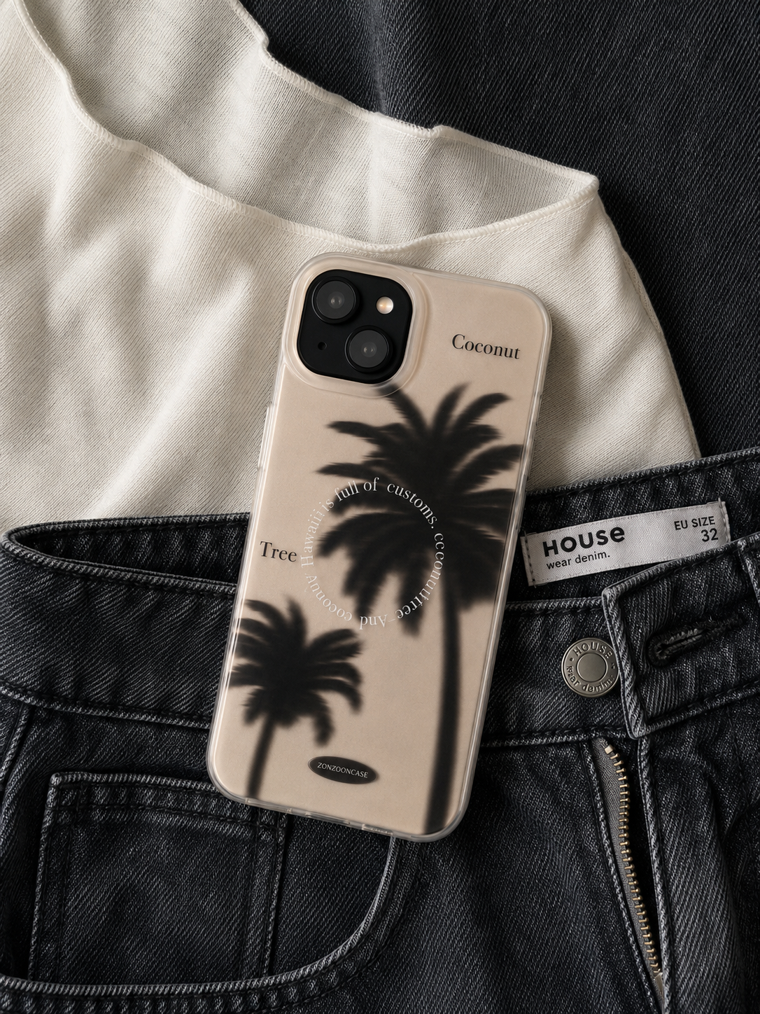 Blurred Palm Tree Serenity Case