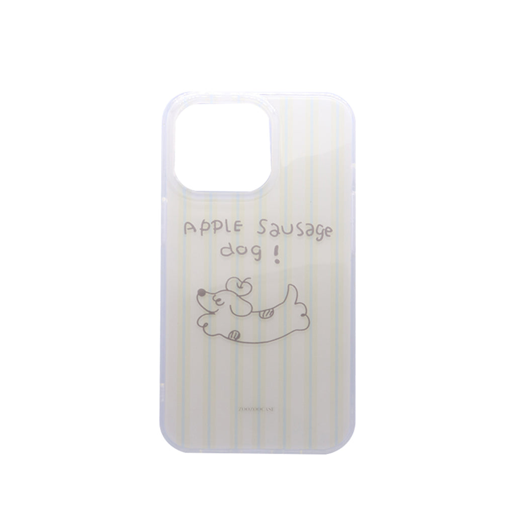 Cute Dachshund "Apple Sausage Dog" Case